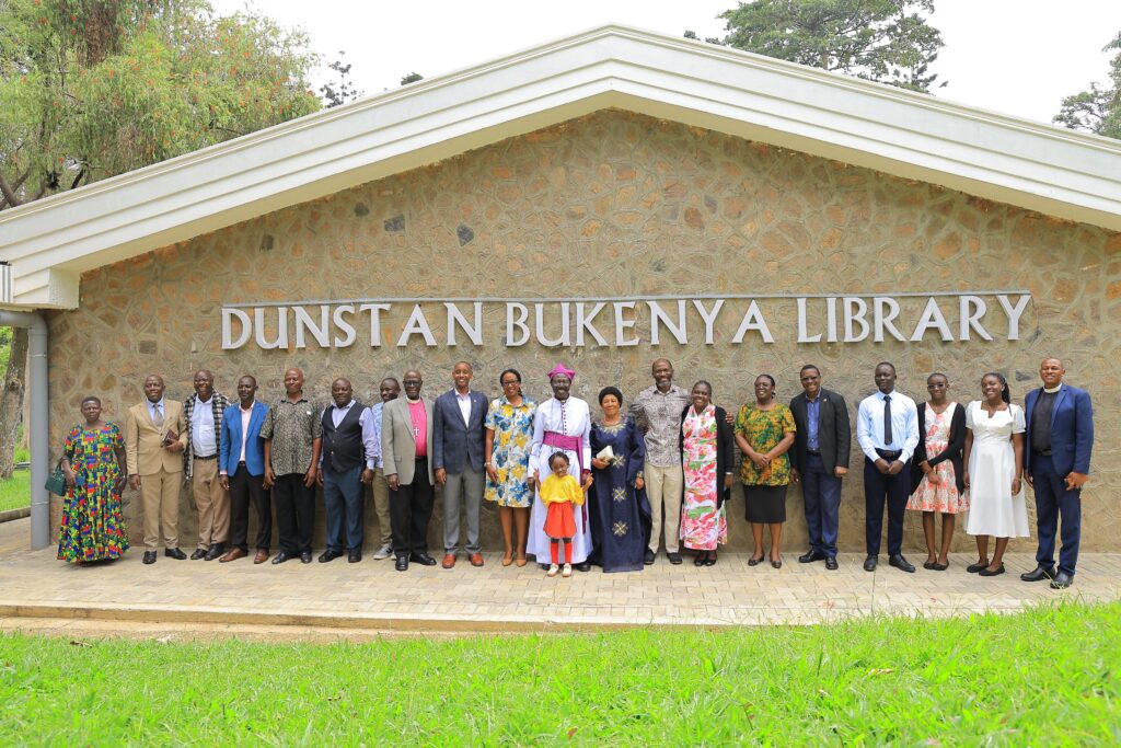UCU honours first university secretary, Rev Bukenya